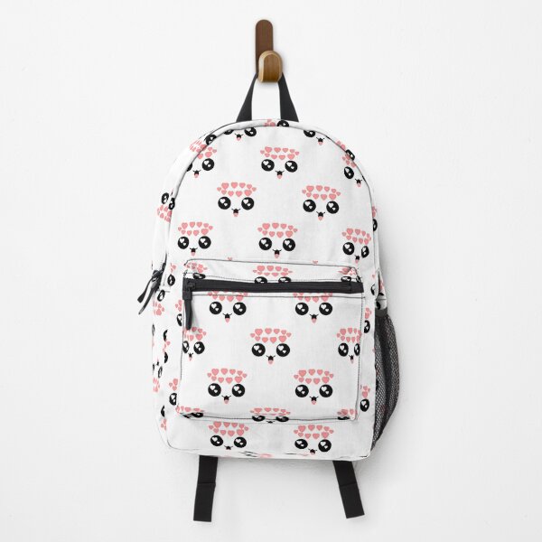 Item preview, Cute kawaii happy in love face pattern designed and sold by BlushyPrint.