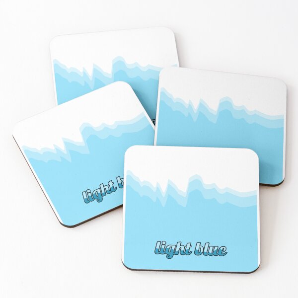 Item preview, Abstract Light Blue Aesthetic Wave Pattern designed and sold by PixelParinda.