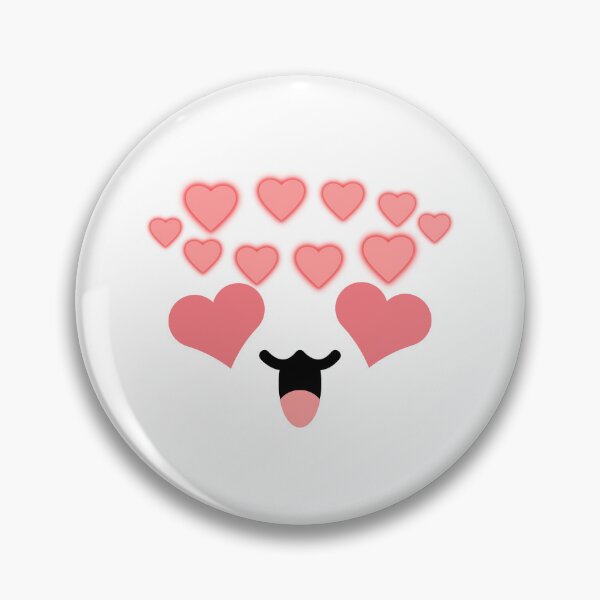 Item preview, Cute kawaii heart eyes in love face designed and sold by BlushyPrint.