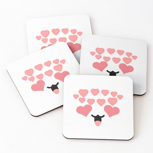 Item preview, Cute kawaii heart eyes in love face designed and sold by BlushyPrint.