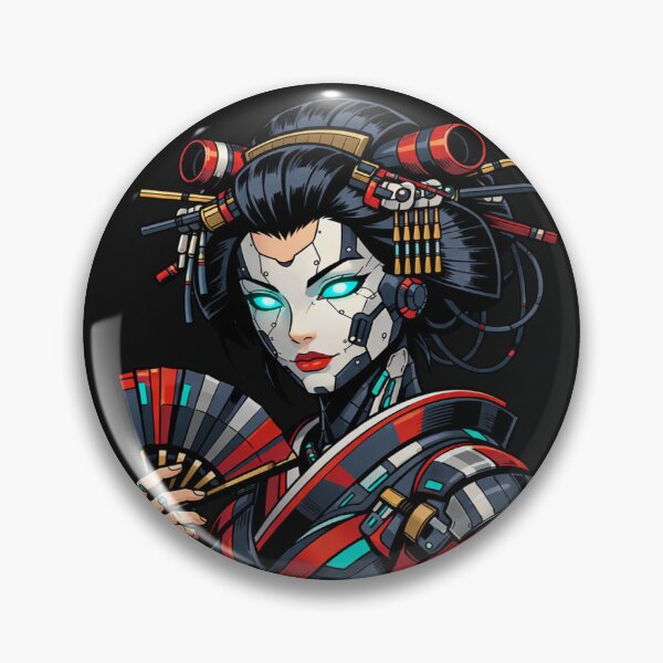 Item preview, Neo-Japanese Augmented Character with Fan designed and sold by Tsugraf Designs.