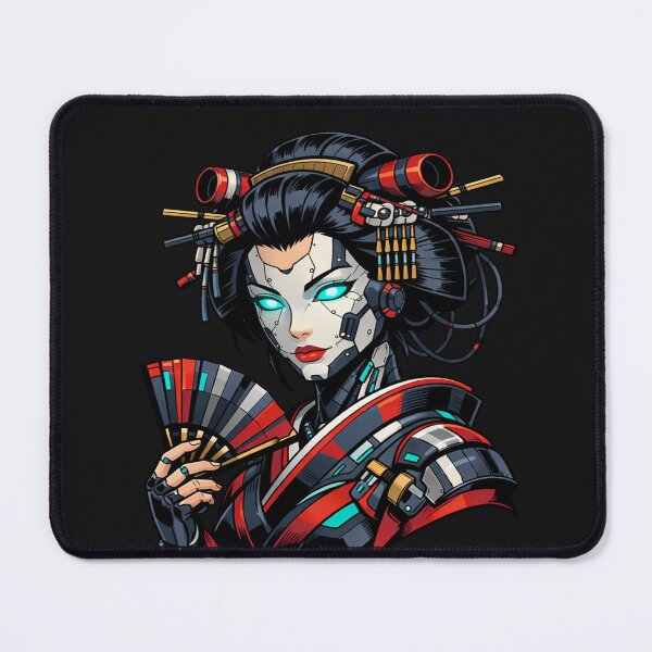 Item preview, Neo-Japanese Augmented Character with Fan designed and sold by Tsugraf Designs.
