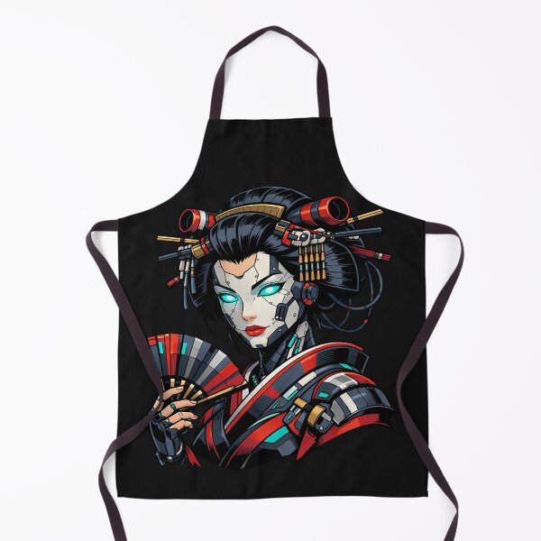 Item preview, Neo-Japanese Augmented Character with Fan designed and sold by Tsugraf Designs.