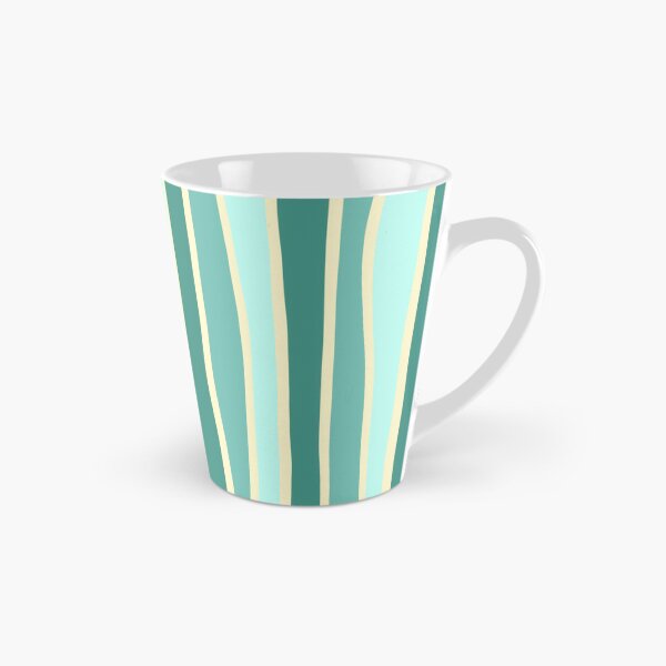 Item preview, Imperfect stripe - Coral Green  designed and sold by Pattern Pie.