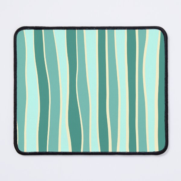 Item preview, Imperfect stripe - Coral Green  designed and sold by Pattern Pie.