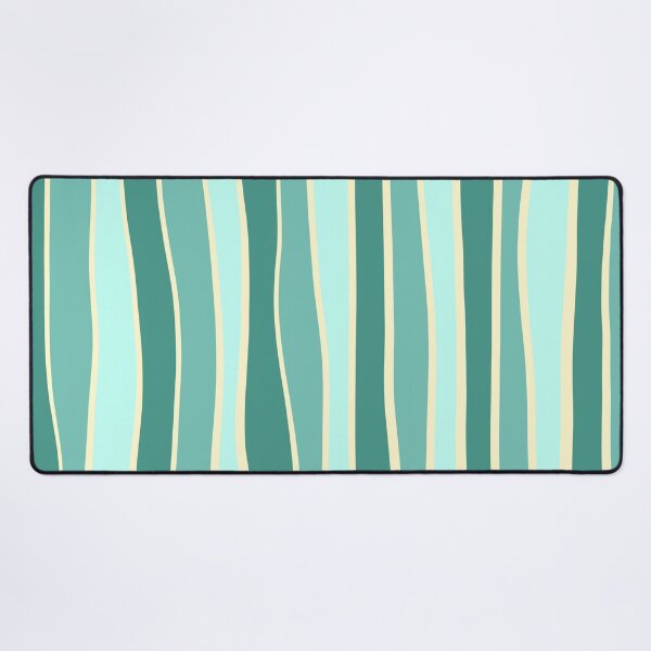 Item preview, Imperfect stripe - Coral Green  designed and sold by Pattern Pie.