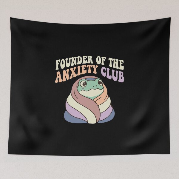Item preview, Founder of the Anxiety Club designed and sold by Mr-AShop.