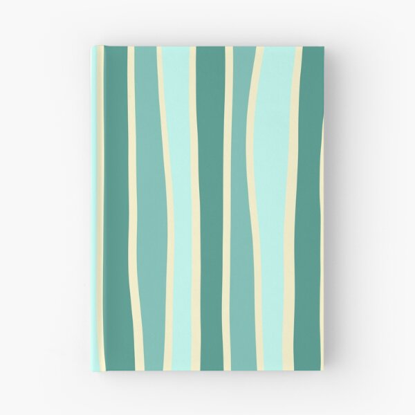 Item preview, Imperfect stripe - Coral Green  designed and sold by Pattern Pie.