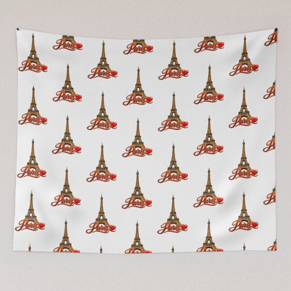 Item preview, Paris Eiffel Tower Love – Romantic French Travel Art Design designed and sold by Fabrifrank.