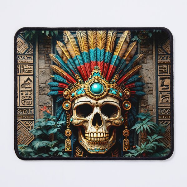 Item preview, Maya Skull King of the Jungle designed and sold by WonderPiks.