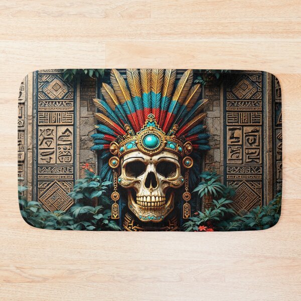 Item preview, Maya Skull King of the Jungle designed and sold by WonderPiks.