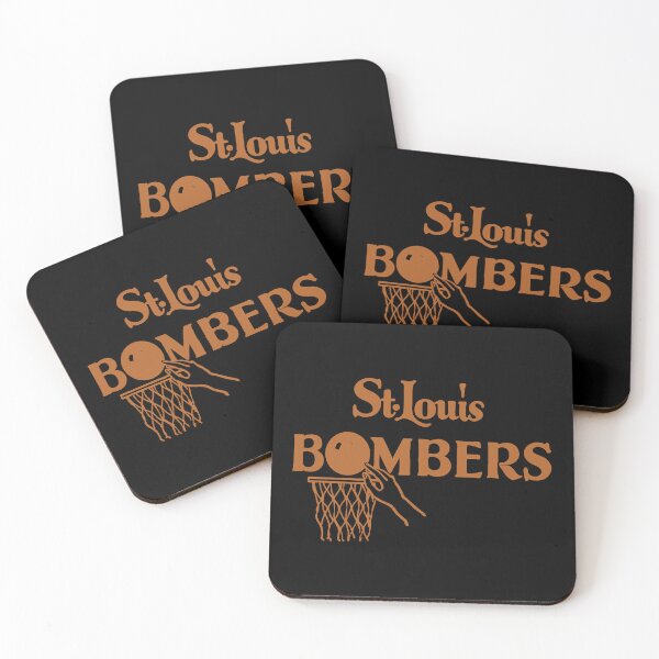 Item preview, St. Louis Bombers Vintage Basketball Logo – Classic 1940s Basketball Design designed and sold by RetroBasketball.