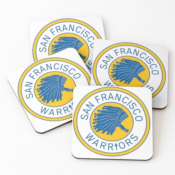 Item preview, San Francisco Warriors Vintage Basketball Logo – Classic 1960s Basketball Design designed and sold by RetroBasketball.