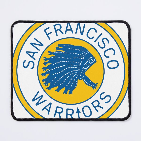 Item preview, San Francisco Warriors Vintage Basketball Logo – Classic 1960s Basketball Design designed and sold by RetroBasketball.