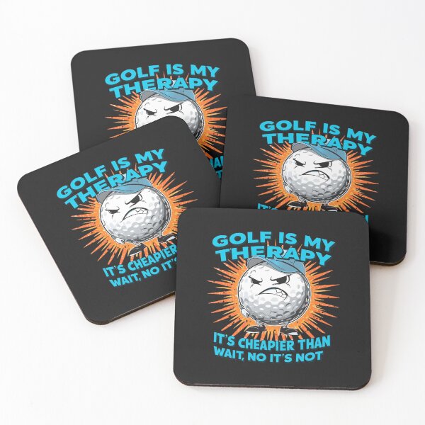 Item preview, Golf Is My Therapy Humor designed and sold by Zakrytos ★★★★★.
