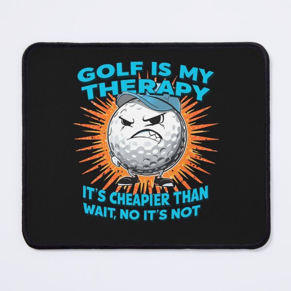 Item preview, Golf Is My Therapy Humor designed and sold by Zakrytos ★★★★★.