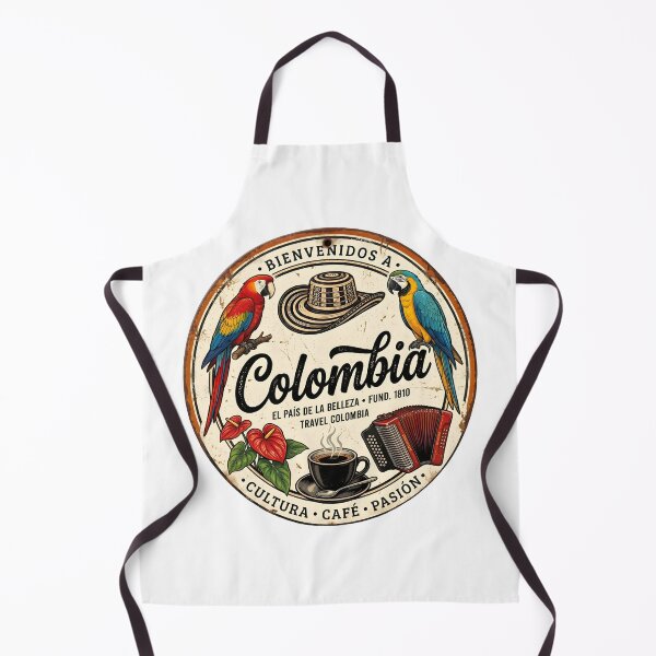 Item preview, Vintage Colombia Sign — Travel Souvenir Art | Culture and Coffee designed and sold by ColombianaShop.