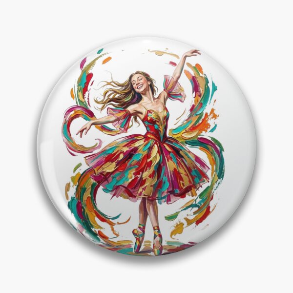 Item preview, female ballet dancer designed and sold by PP&RAINBOW SHOP.