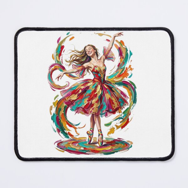 Item preview, female ballet dancer designed and sold by PP&RAINBOW SHOP.