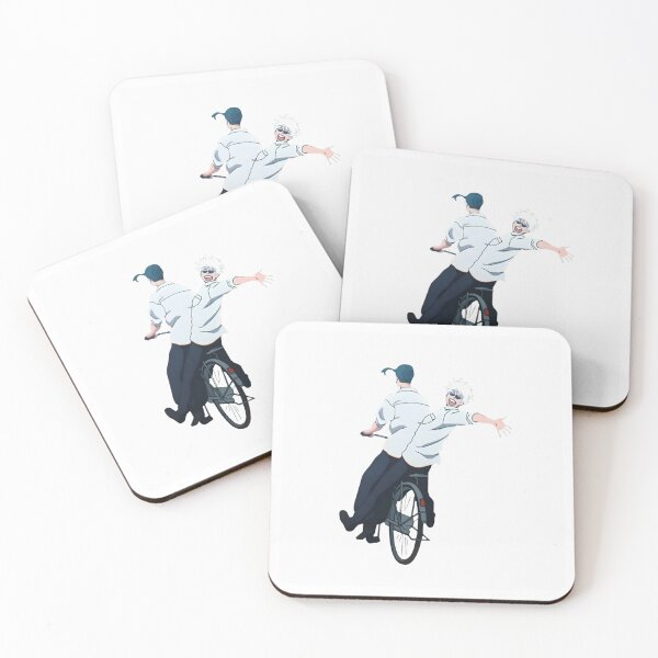 Item preview, Geto Carrying Gojo Bicycle Ride designed and sold by The-Lone-Rodent.