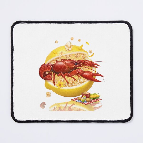 Item preview, Lobster Inside Lemon Seafood Feast designed and sold by AbanoubStore.