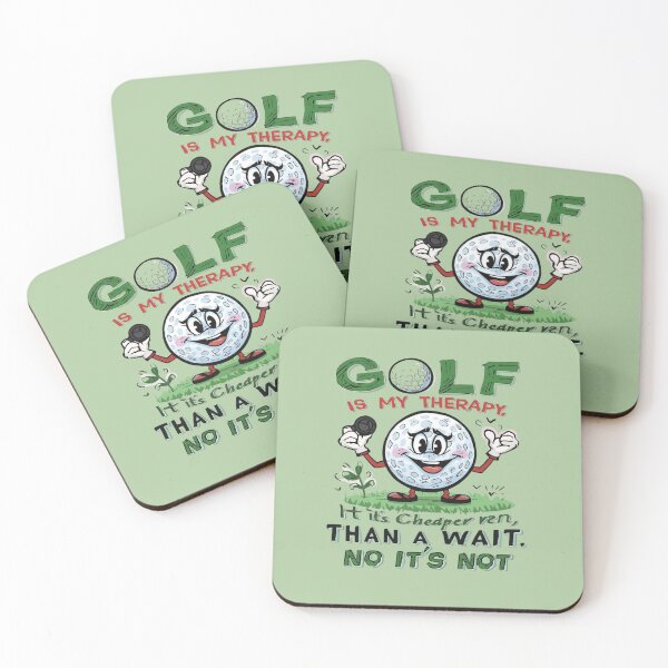 Item preview, Golf Therapy Shrink Joke designed and sold by Zakrytos ★★★★★.