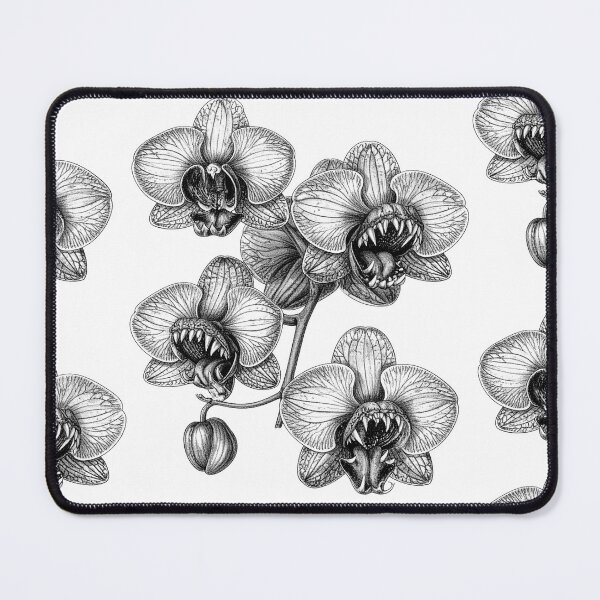 Item preview, Floral nightmares, biting orchid blossoms designed and sold by LiskoDesign.