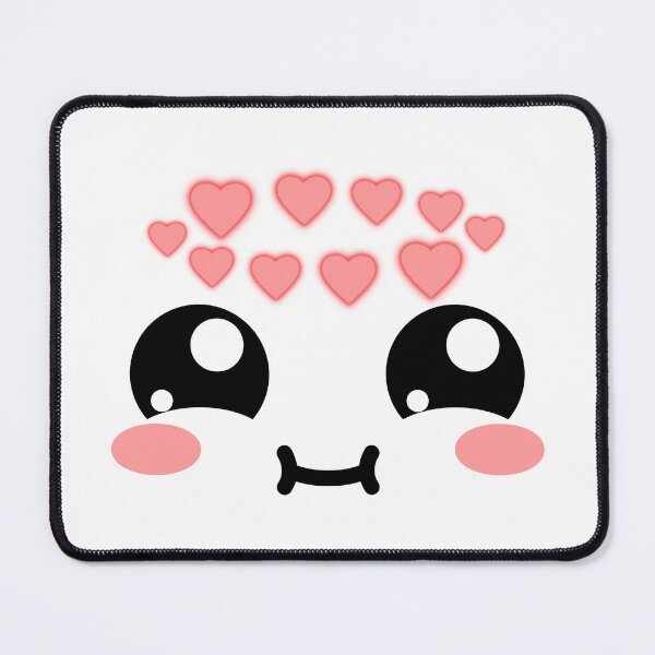 Item preview, Cute kawaii in love chubby face designed and sold by BlushyPrint.