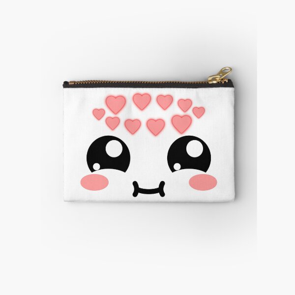 Item preview, Cute kawaii in love chubby face designed and sold by BlushyPrint.
