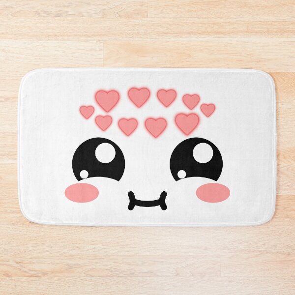 Item preview, Cute kawaii blushing in love chubby face designed and sold by BlushyPrint.