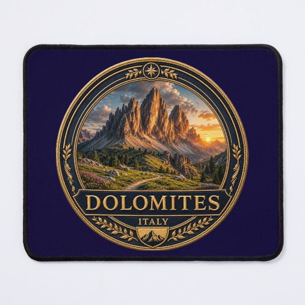 Item preview, Dolomites, Italy – Rocky peaks, alpine meadows & evening light designed and sold by Girih.
