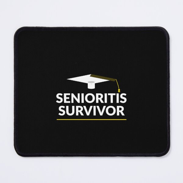 Item preview, Senioritis Survivor Shirt Funny Graduation Gift Class of 2026 T-Shirt designed and sold by Daily Mood Tees.