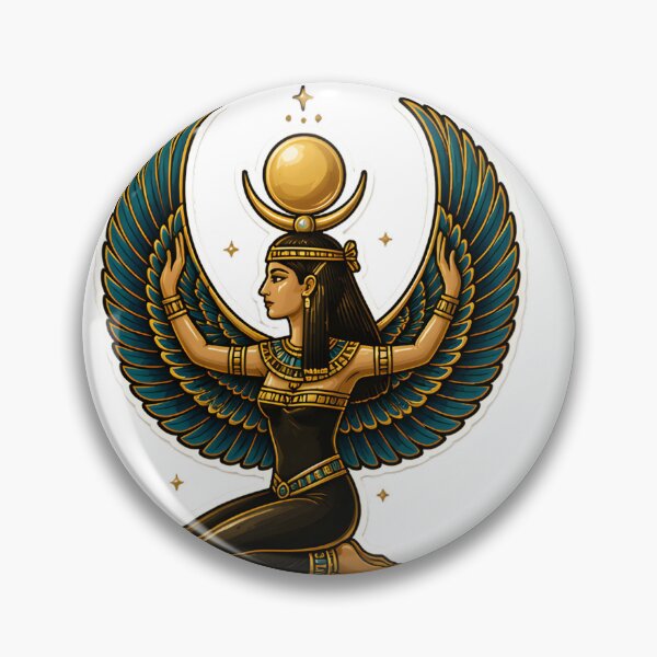 Item preview, Isis Wings Egyptian Goddess designed and sold by Funkystreet.