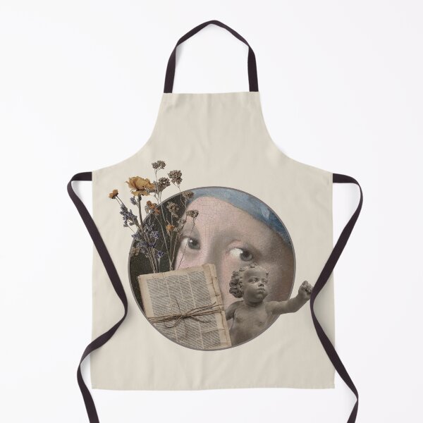 Item preview, Dark Academia Classical Art Collage with Cherub and Vintage Book designed and sold by Zuo-Shop.