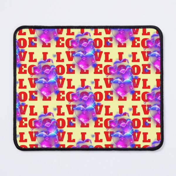 Item preview, Luminous soap bubbles, hearts, love quote statement designed and sold by Mauswohn.