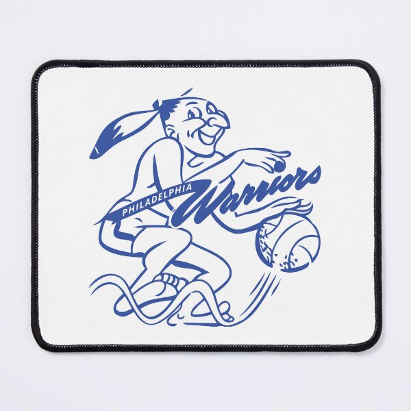 Item preview, Philadelphia Warriors Vintage Basketball Logo – Classic 1950s Basketball Design designed and sold by RetroBasketball.