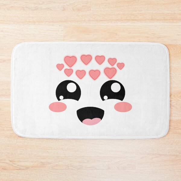 Item preview, Cute kawaii blushing in love smiling face designed and sold by BlushyPrint.