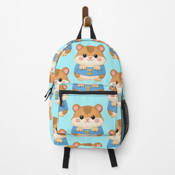Item preview, Cute hamster in vest patch style designed and sold by Mauswohn.