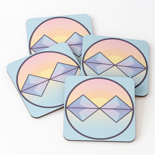 Item preview,  Symmetrical Landscape with Mountains and Reflection designed and sold by DreamCapsules.