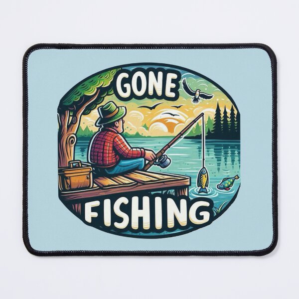 Item preview, Gone Fishing designed and sold by Myra365Art.