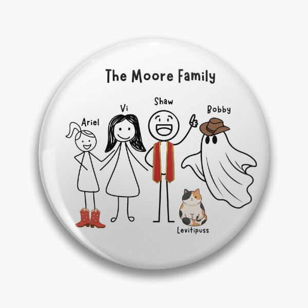 Item preview, The Moore Family designed and sold by Bean Soup.