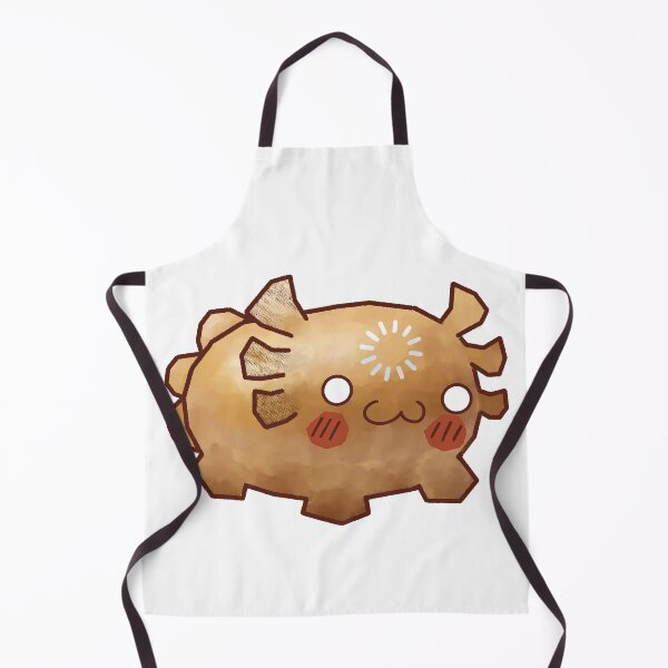 Item preview, Stunned Axolotl Potato Loading Sticker designed and sold by TUBINX.