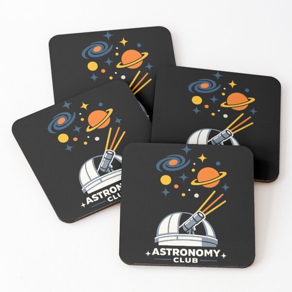 Item preview, Retro Astronomy Club - Telescope Space Lover designed and sold by SidTastic .