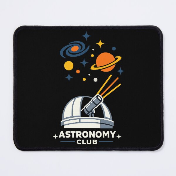 Item preview, Retro Astronomy Club - Telescope Space Lover designed and sold by SidTastic .