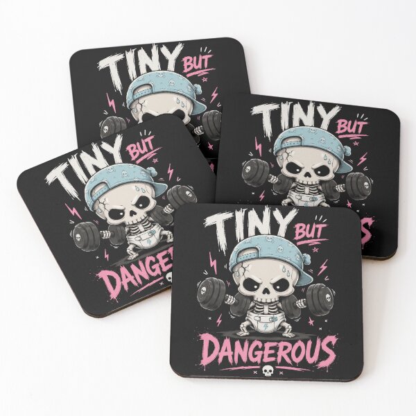 Item preview, Badass Baby Skull Lifting Heavy Weights designed and sold by LOLKart.