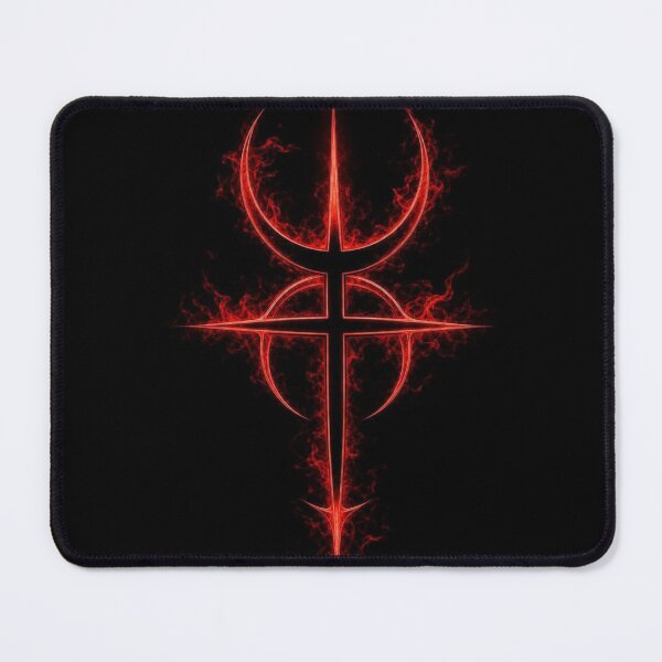 Item preview, Fiery Red Occult Symbol Design designed and sold by NoesisNous.
