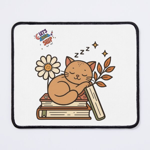 Item preview, Academic Slumber: Scholar Kitty Illustration designed and sold by Miheerala.