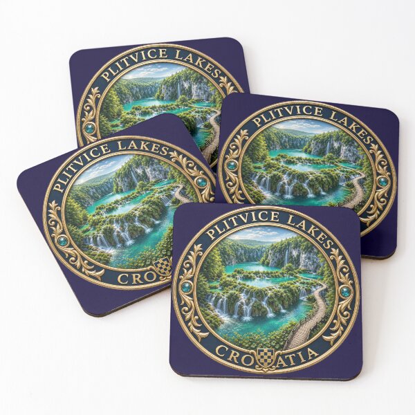 Item preview, Plitvice Lakes, Croatia – Cascades, wooden walkways & emerald pools designed and sold by Girih.