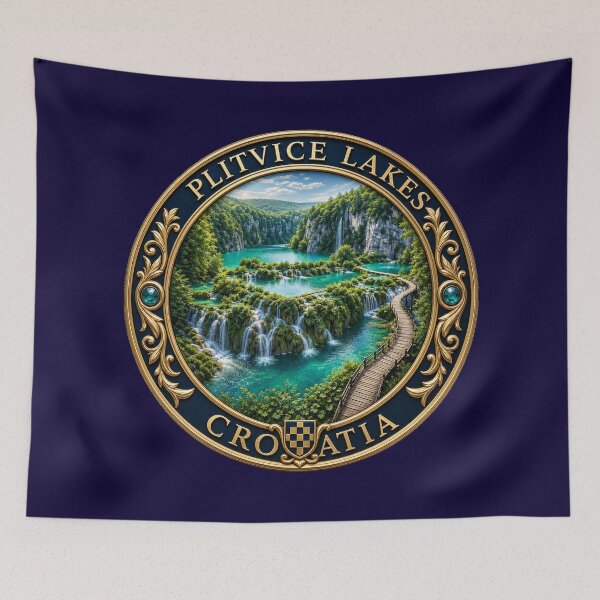 Item preview, Plitvice Lakes, Croatia – Cascades, wooden walkways & emerald pools designed and sold by Girih.