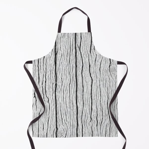 Item preview, Black White Wood Grain Texture Pattern Design designed and sold by NicolasGlowArt.